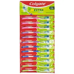 COLGATE - Cepillo de Dientes Extra Clean Tira x 13 unidades