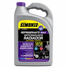 GENERICO - Coolant Simoniz Morado 50/50 Refrigerante 3,78 L