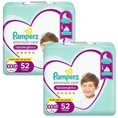 PAMPERS - Pañal Premium Care XXXG 104 Unidades