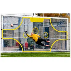 JUGUETON - Red De Precisión Para Portería Entrenamiento De Tiro Para Fútbol 7.00Mts / Talla L