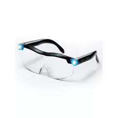 GENERICO - Lentes Lupa Multifocal Gafas para Lectura Led con Aumento HD Gafas de Aumento Unisex Negro