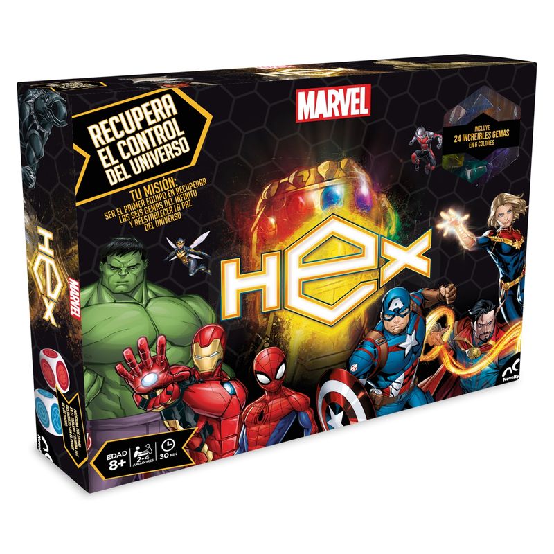 INFANTOYS - Juego De Mesa Marvel Hex Infantoys