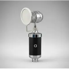 AUDIOLAB - Micrófono Condensador Home Estudio Usb Con Trípode