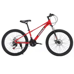 BRABUS - Bicicleta Ironhill Aluminio Aro 24 Rojo