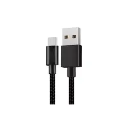 FUJITEL - CABLE USB A TIPO C 1 MT NEGRO