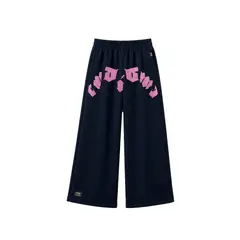 MDF - MDF® Pantalón de buzo o Pantalón Palazzo BLACKEYE ROSE