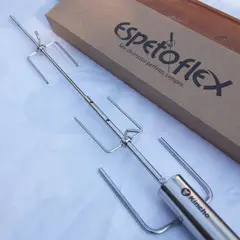 KINCHO - Spiedo Giratorio A Pilas Espetoflex, 7 Kg Brasil