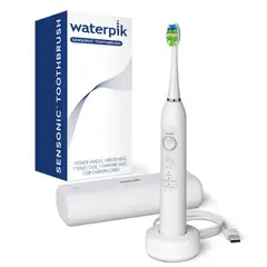 WATERPIK - Cepillo de dientes eléctrico Sensonic Blanco STW-03W020