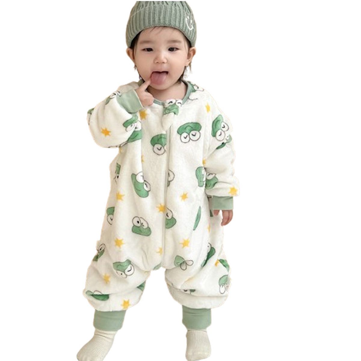 DANWEILE - Saco de dormir pijama cálido para bebés y niños de 1 a 4 años