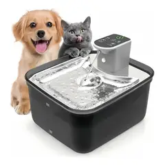 VIDA BUENAS - Bebedero Automático Gatos Perros Fuente Agua Inalámbrica 3.5