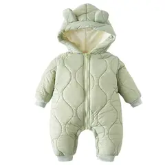 DANWEILE - Body para bebé Body Parka, otoñoinvierno - Verde