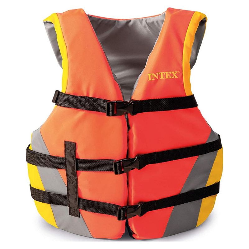 INTEX - Chaleco Salvavidas Intex Adulto 40 A 70 Kg