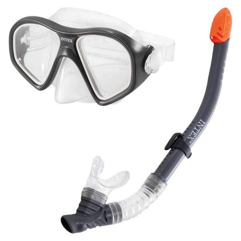 INTEX - Set De Buceo Intex Mascara Buceo  Tubo Snorkel