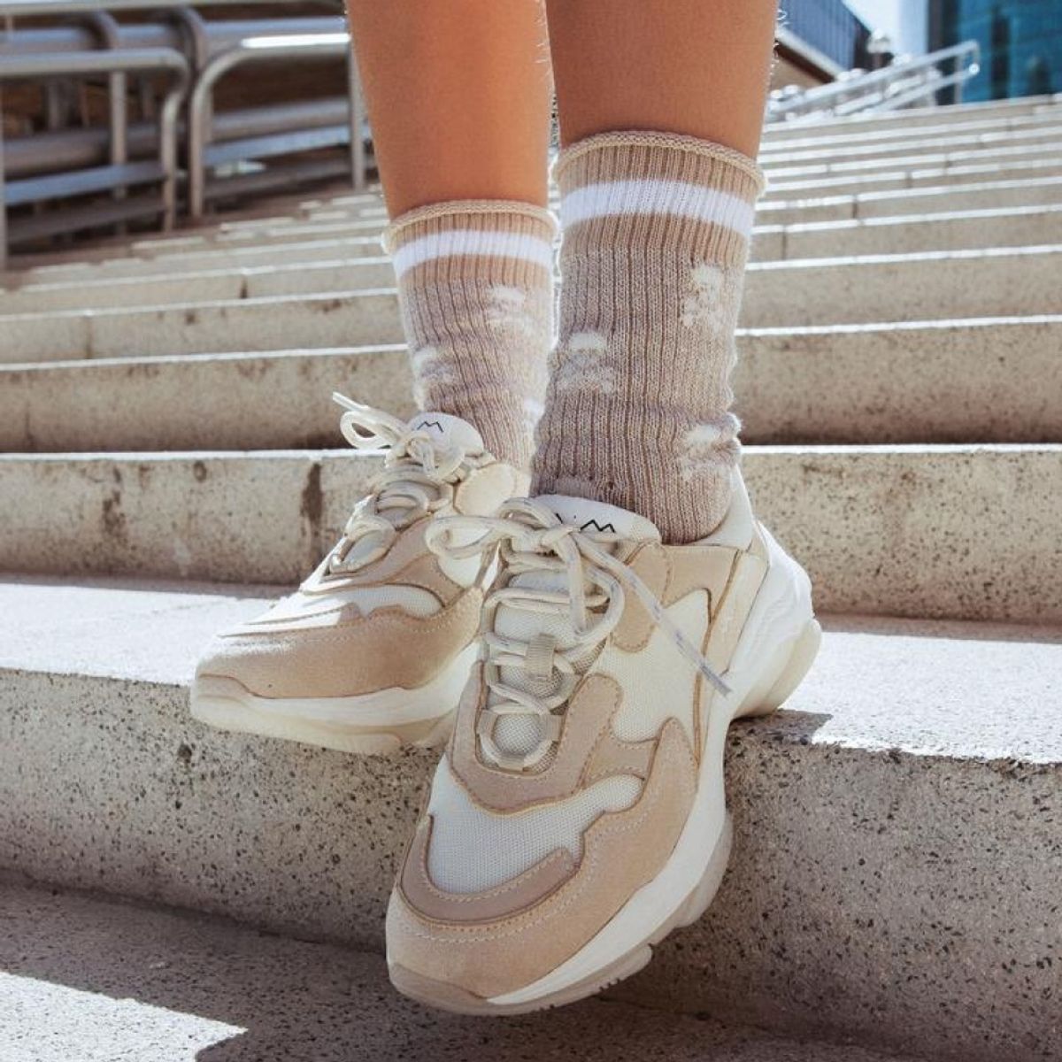 MIM - Mim Zapatilla Urbana Mujer Beige