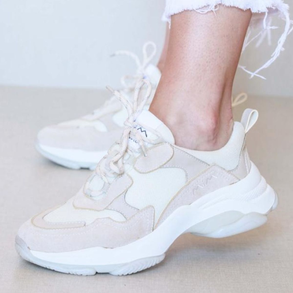 MIM - Mim Zapatilla Urbana Mujer Beige