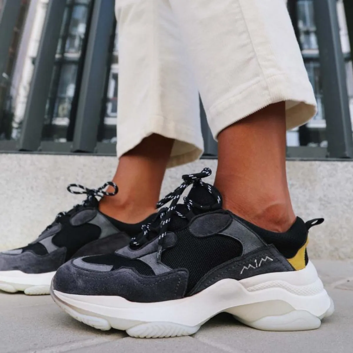 MIM - Mim Zapatilla Urbana Mujer Negra