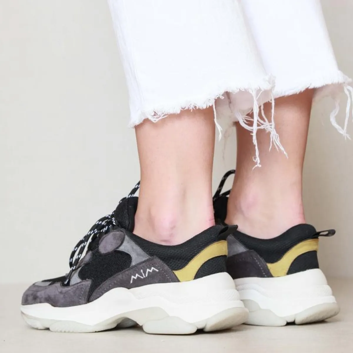 MIM - Mim Zapatilla Urbana Mujer Negra