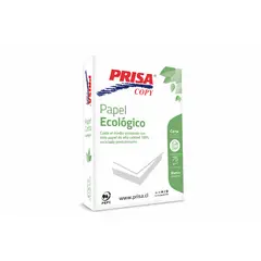 PRISA - Papel Fotocopia Ecológico Carta 75 g 500 Hojas