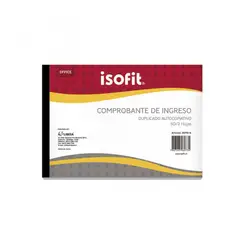 ISOFIT - Formulario Comprobante de Ingreso Autocopiativo 502 Hojas