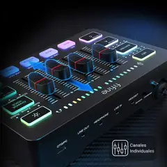 FIFINE - Mixer mezclador de audio AmpliGame SC3