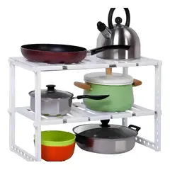 GENERICO - Organizador Expandible Bajo Mesada para Cocina y Baño