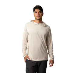 LENGA - Polera Hombre Grit-Dry manga larga Con Capucha Inti Lenga® UPF+50