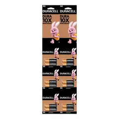 DURACELL - Pila Doble AA / Tira x 12 unidades