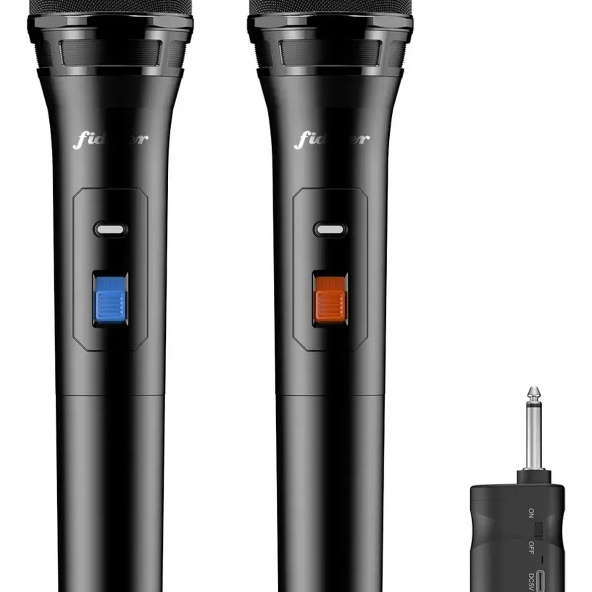 FIDDLER - Kit 2 Micrófonos Bluetooth Fiddler Negro