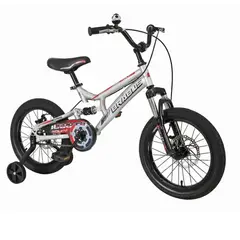 BRABUS - Bicicleta Wolfy Frenos de Disco DS Aro16 Gris