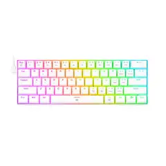 REDRAGON - Teclado Dragonborn K630W RGB, Brown White Español