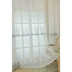 GENERICO - 2 PAÑOS DE ELEGANTES VISILLOS VELO DE NOVIA CON DETALLES BORDADOS