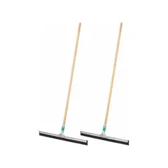 GENERICO - Pack 2un Barre Agua Institucional 40cm Mango Madera Klintek