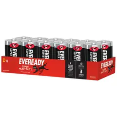 EVEREADY - Pila D x 12 unidades