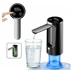 AQUALITAT - Dispensador de Agua Eléctrico Portátil Pantalla LED y 3 Niveles