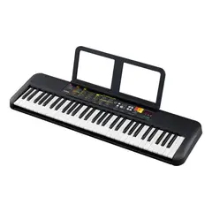 YAMAHA - Teclado Musical PSR-F52 De 61 Teclas Negro + Adaptador PA-3C