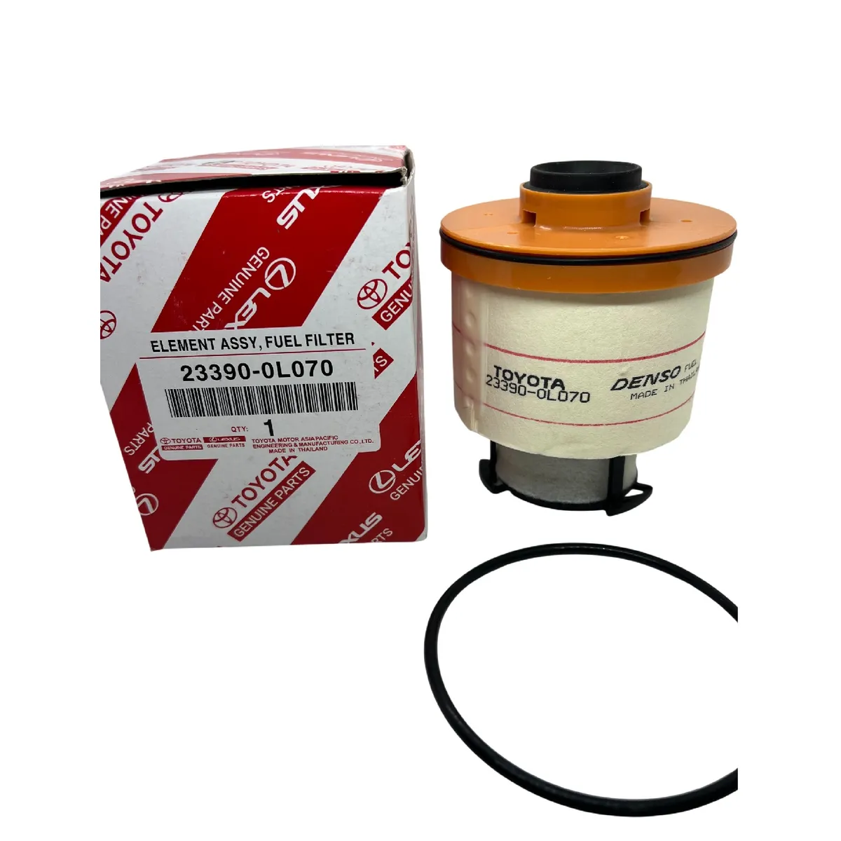 TOYOTA - Filtro Petroleo Original Para Toyota Hilux Fortuner  2.4 2.5 2.8 16-24