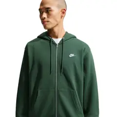 NIKE - Hoodie deportivo Club Verde Unisex adulto