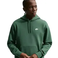 NIKE - Hoodie deportivo Club Verde Unisex adulto