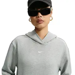 NIKE - Hoodie deportivo Studio Fleece Lightweight Gris Unisex adulto