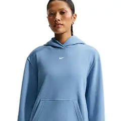 NIKE - Hoodie deportivo Studio Fleece Lightweight Azul Unisex adulto