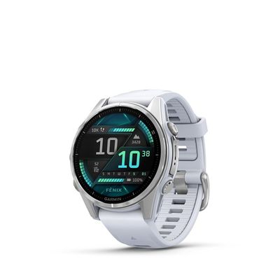 Garmin Smartwatch Fenix 8 Amoled 43 Mm Blanco Blanco