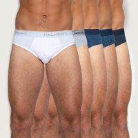 Pack de 5 Slip Algodón Hombre