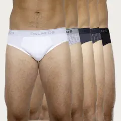 PALMERS - Pack de 5 Slip Algodón Hombre