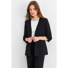 IO - Blazer Mujer Negro