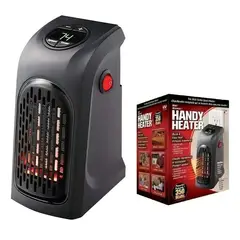 GENERICO - Mini Calefactor Ceramico Portatil con Pantalla Led Digital y Funcionamiento Silencioso Calefactor