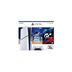 SONY - Consola PS5 Edición Disco 1 TB + Juego Astro Bot + Juego Gran Turismo 7
