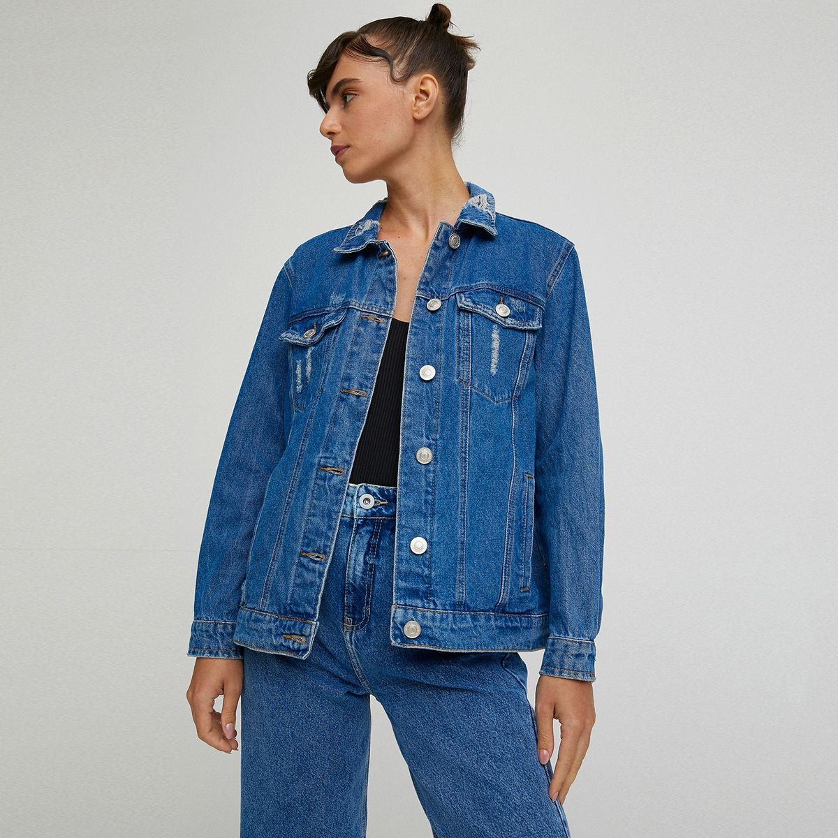 FALABELLA - Chaqueta De Jeans Mujer