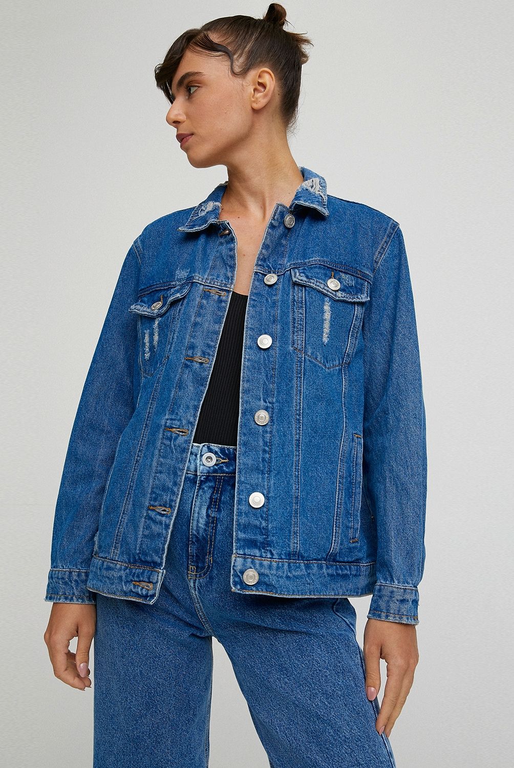 FALABELLA - Chaqueta De Jeans Mujer