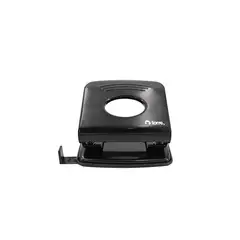 TORRE - Perforador Mediano 8 30 Hojas Negro