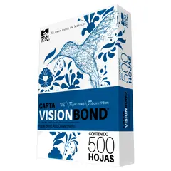 VISION - Papel Fotocopia Bond Carta 500 Hojas